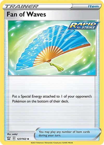 Fan of Waves 127/163 · Normal (Battle Styles)
