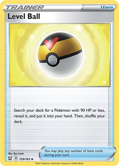 Level Ball 129/163 · Normal (Battle Styles)