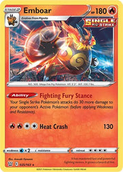 Emboar 025/163 · Holofoil (Battle Styles)