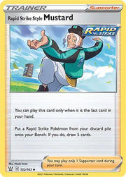Rapid Strike Style Mustard 132/163 · Normal (Battle Styles)