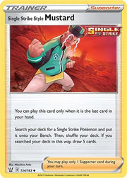 Single Strike Style Mustard 134/163 · Normal (Battle Styles)