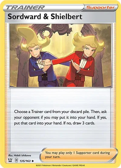 Sordward & Shielbert 135/163 · Normal (Battle Styles)