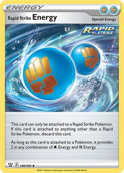 Rapid Strike Energy 140/163 · Normal (Battle Styles)