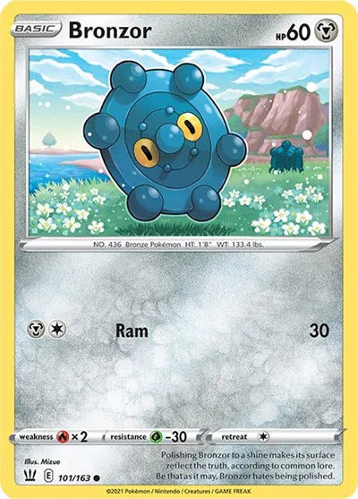 Bronzor 101/163 · Normal (Battle Styles)