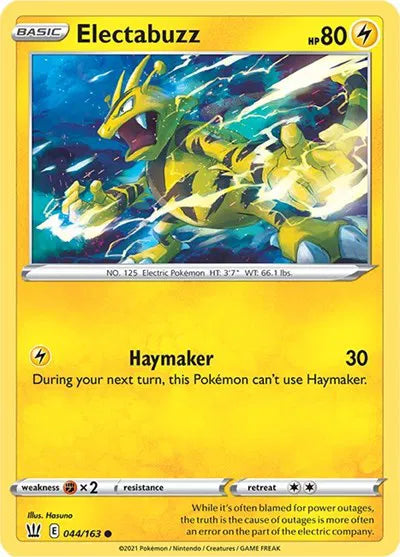 Electabuzz 044/163 · Normal (Battle Styles)
