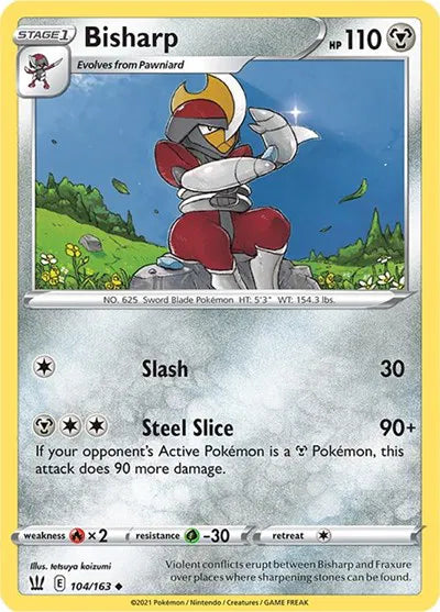 Bisharp 104/163 · Normal (Battle Styles)