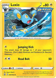 Luxio 047/163 · Normal (Battle Styles)