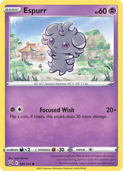 Espurr 060/163 · Normal (Battle Styles)