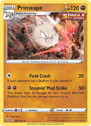 Primeape 067/163 · Normal (Battle Styles)