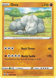 Onix 068/163 · Normal (Battle Styles)