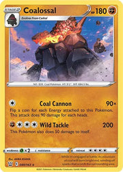 Coalossal 080/163 · Reverse Holofoil (Battle Styles)