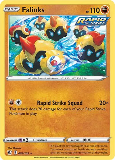 Falinks 083/163 · Normal (Battle Styles)