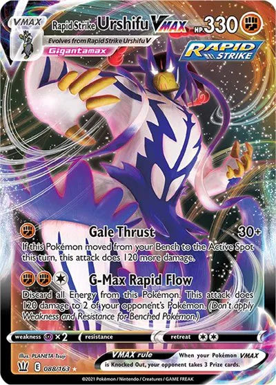 Rapid Strike Urshifu VMAX 088/163 (Battle Styles)