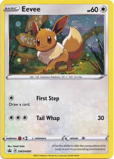 Eevee SWSH095 (Sword & Shield Promo) by Naoki Saito