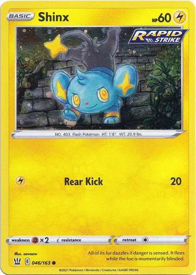 Shinx (Cosmos Holo) 046/163 (Miscellaneous Cards & Products)