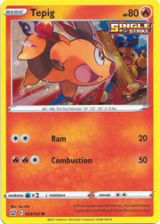 Tepig (Cosmos Holo) 023/163 (Miscellaneous Cards & Products)