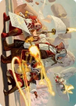 Lorehold Command Art Card 31 (Art Series: Strixhaven)