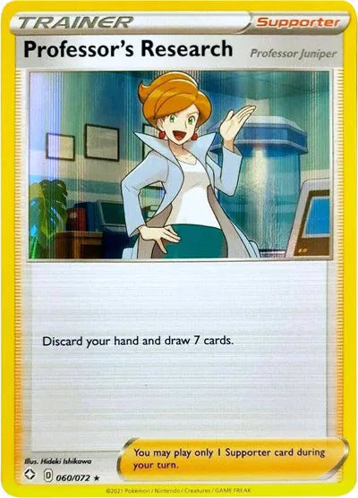 Professor's Research (Holofoil) 060/072 (Deck Exclusives)