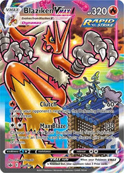 Blaziken VMAX (Alternate Art Secret) 201/198 (Chilling Reign)