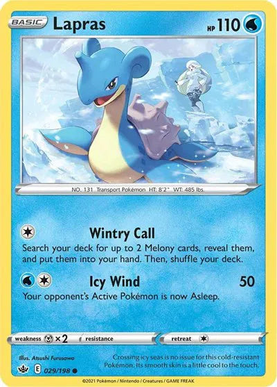 Lapras 029/198 · (Chilling Reign)