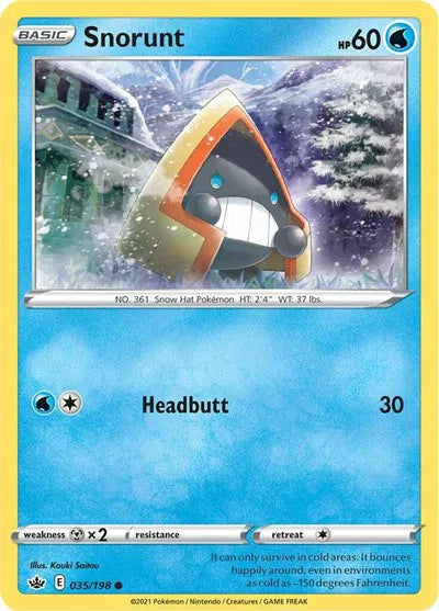 Snorunt 035/198 (Chilling Reign)