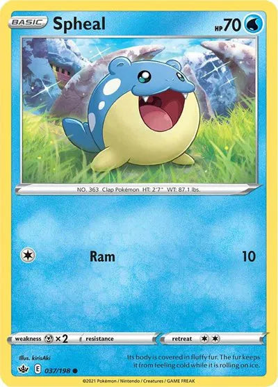 Spheal 037/198 (Chilling Reign)