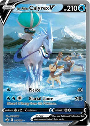 Ice Rider Calyrex V (Alternate Full Art) 164/198 (Chilling Reign)