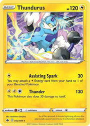 Thundurus 052/198 · Holofoil (Chilling Reign)