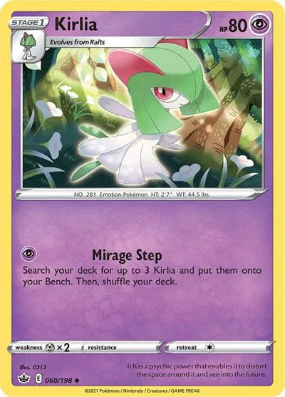 Kirlia 060/198 (Chilling Reign)