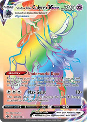 Shadow Rider Calyrex VMAX (Secret) 204/198 (Chilling Reign)