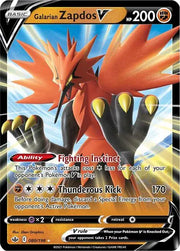 Galarian Zapdos V 080/198 (Chilling Reign)