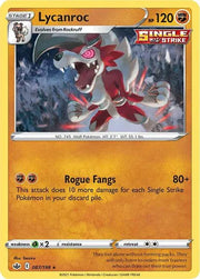 Lycanroc 087/198 · Holofoil (Chilling Reign)