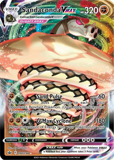 Sandaconda VMAX 090/198 (Chilling Reign)