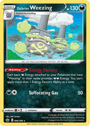 Galarian Weezing 096/198 · Normal (Chilling Reign)