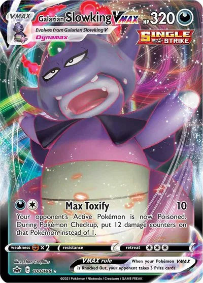 Galarian Slowking VMAX 100/198 (Chilling Reign)