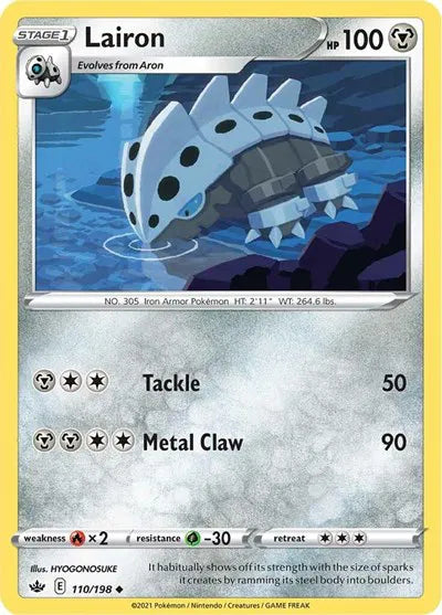 Lairon 110/198 · Reverse Holofoil (Chilling Reign)