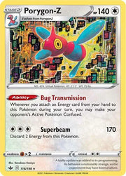 Porygon-Z 118/198 · Holofoil (Chilling Reign) 7