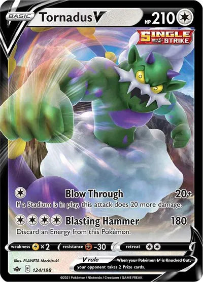 Tornadus V 124/198 (Chilling Reign)