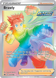 Brawly (Secret) 212/198 · Holofoil (Chilling Reign)