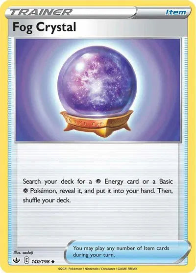 Fog Crystal 140/198 · Normal (Chilling Reign)