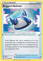 Rugged Helmet 152/198 · Reverse Holofoil (Chilling Reign)