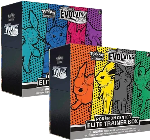 Evolving Skies Pokemon Center Elite Trainer Box [Set of 2] (Exclusive) · Elite Trainer Box (ETB)