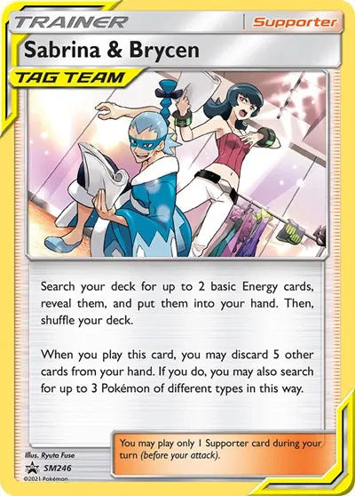 Sabrina & Brycen SM246 (Sun & Moon Promo)