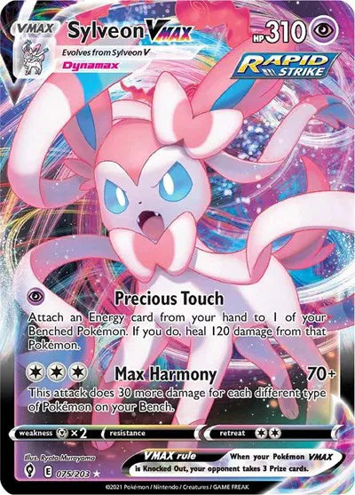 Sylveon VMAX Evolving Skies Ultra Rare 075/203