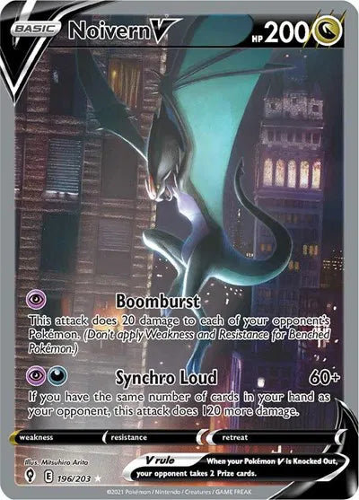 Noivern V (Alternate Full Art) 196/203 (Evolving Skies)