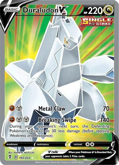 Duraludon V (Full Art) 197/203 (Evolving Skies)