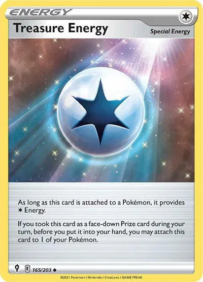 Treasure Energy 165/203 · Normal (Evolving Skies)
