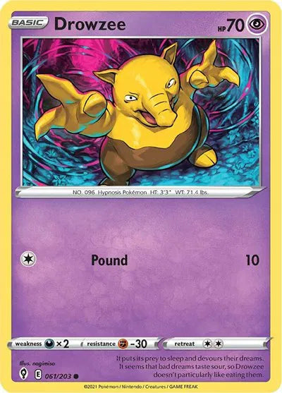 Drowzee 061/203 (Evolving Skies)