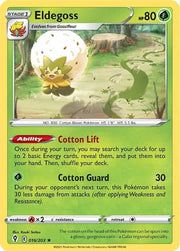 Eldegoss 016/203 · Holofoil (Evolving Skies)