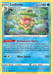 Ludicolo 034/203 · Reverse Holofoil (Evolving Skies)